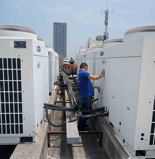 都江堰中央空调制热和不制冷系统维修方法